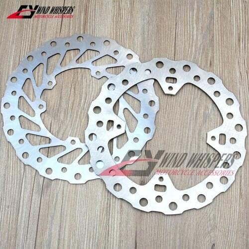 Motorcycle Flower Front Rear Disc Brake Rotor For Honda CR125 CR250 CR 125 250 2002-2008 CRF250 CRF450 CRF 250 450 2002-2017