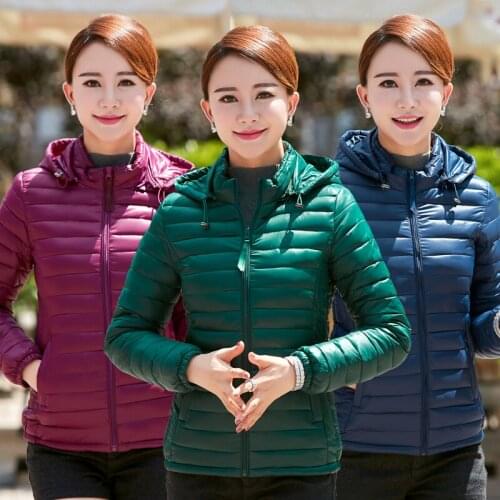 2021 Spring Women Coat Windproof Qui lting Spring Jacket Unusual Design Sport Classic Hooded Quality Filler cotton Women Parka