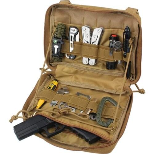 Molle Military Pouch Bag Medical EMT Tactical Outdoor Emergency Pack Camping Hunting Accessories Utility Multi-tool Kit EDC Bag