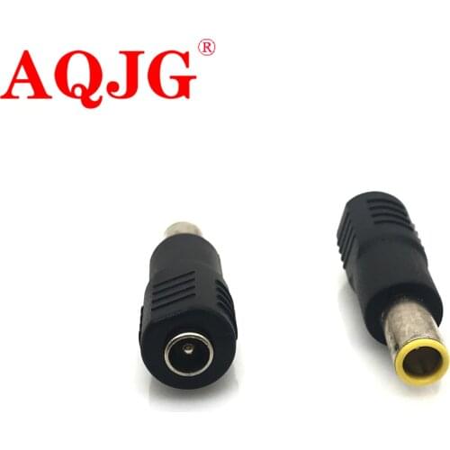 1PCS 5.5 x 2.1 mm female to 7.9 x 5.5 mm male DC Power Connector Adapter Converter 5.5*2.1 to 7.9*5.5 mm For IBM Laptop