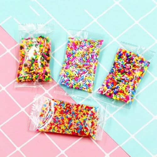 10g Fruit Slices Charms Slime Accessories Filler Toys DIY Lizun Fluffy Slime Supplies Fake Cake Sweets Sugar Sprinkle Decoration