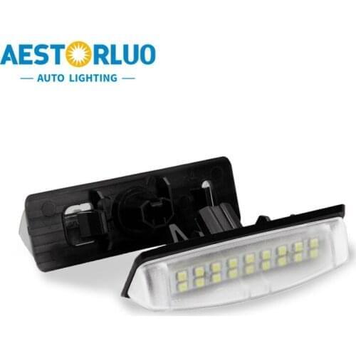 2pcs Error Free Factory Supply LED License Plate Light Lamp For Lexus Is200 Is300 Ls430Gs300 Rx300 / Rx330/Rx350 White 12V