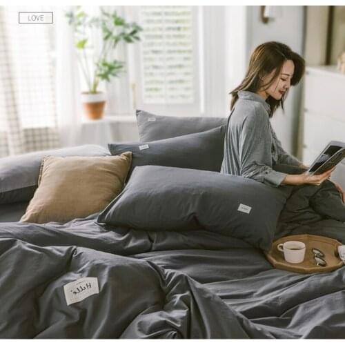 4 items; Cute prints; Winter Baby Socks Cotton Duvet Cover Single / Double Size Bed Sheet Autumn Winter Bed Duvet Cover Plush Be