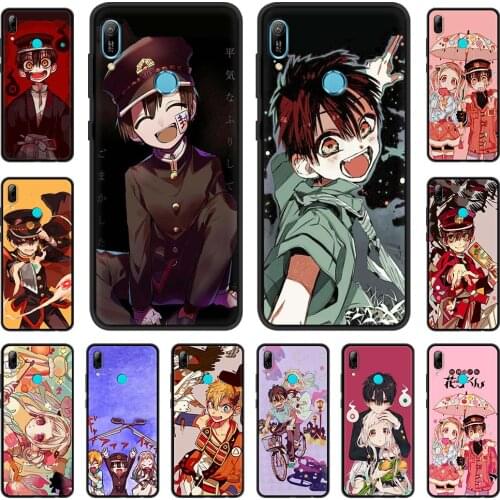 Phone Case For Huawei P30 Pro P40 Lite E P Smart Z Y7 Y6 2019 Soft Silicone Back Cover Mobile Bag Toilet Bound Hanako Kun Anime