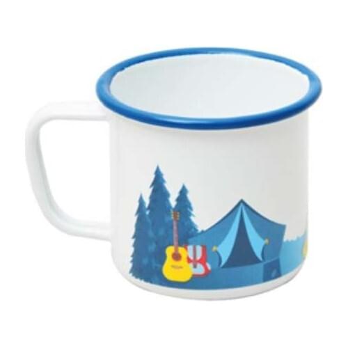 Campout Enamel Mug