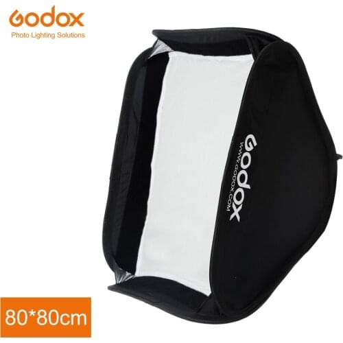 Godox 80*80cm Foldable SoftBox Godox Suitbale For S-type Bracket Camera Flash (80*80cm Soft Box Only)