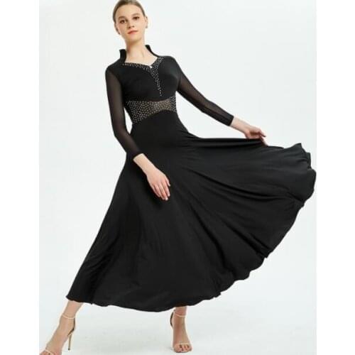 New ballroom dance competition dress dance ballroom waltz dresses standard dance dress women ballroom dress Y073