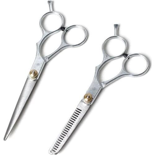 1Pcs Professional Stainless Steel Barber Hair Cutting And Thinning Scissor Hair Shears Hairdressing Hair Care Tool Shear
