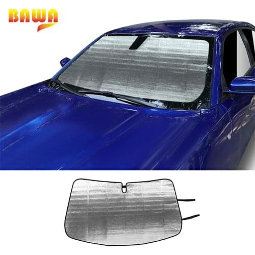 BAWA Windshield Sunshades for Dodge Charger Car Front Anti UV Ray Sunshade Accessories for Dodge Charger 2015