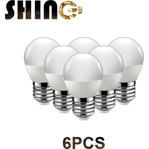 6pcs/Lot 2021 Sale Limited Ce Emc Lvd Rohs Focos Led Bulb For Home Decoration Office G45 E27 5W Lampada 220v-240v Lamp Bombillas