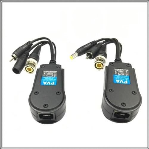 230PVA 200M Range For HD CVI/AHD/TVI Twisted BNC CCTV Passive Transceivers Cat5 CCTV UTP Video Balun IPC For 2MP 3MP 4MP