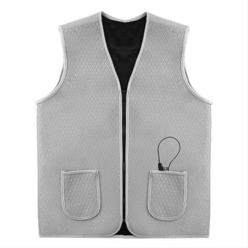 Electric Heated Vest Jackets USB Warm Up Heating Pad Body Warmer Winter Clothing Unisex Braces & Supports M-3XL EK-New