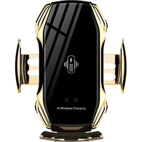 15W Wireless Chargers Smart Sensor Car Phone Holder Fast Charging Universal Car Holder For iPhone X 11 12 Pro Wireless Charging