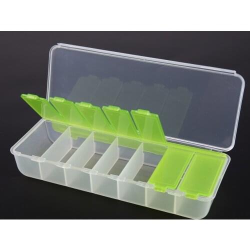 5 Colors Large Travel Pill Cases Portable 7-Day Portable 7-Day Medicine Box Case Tablet Storage Organizer Container Case