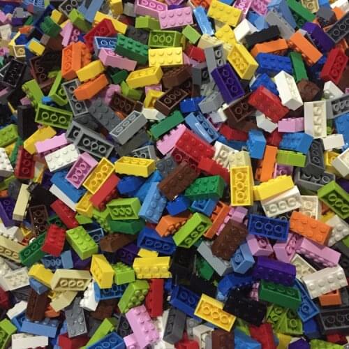 100g/bag DIY Creative Building Blocks Particles Bricks Compatible with Lego Size Ramdon Color Assemblage Kids Toys for Children