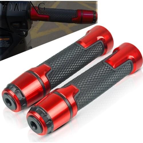 For KYMCO XCITING 250 300 350 400 500 YAMAHA XMAX 300 TMAX 530 500 Motorcycle scooter Handle Grips cnc 22mm Bar Hand Handlebar