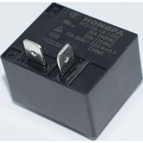 HF2160-1 a -12 DE 12 v is a set of the original relay DC12V normally open 30 a 4 feet