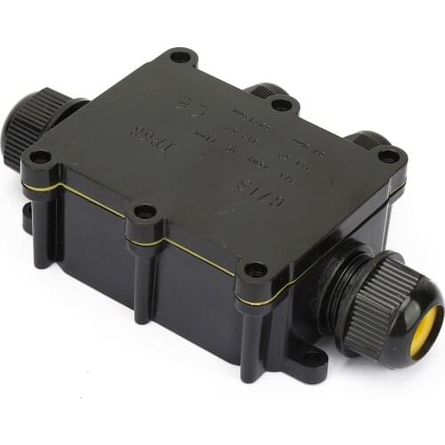 IP68 Waterproof Junction Box Electrical Enclosure Cable Connecting Terminal Block (Four-way)