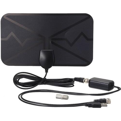 3600 Miles HDTV Indoor Amplified Digital TV Antenna Upgrade Signal Booster Aerial 4K 1080P Satellite Signal Receiver Accessories