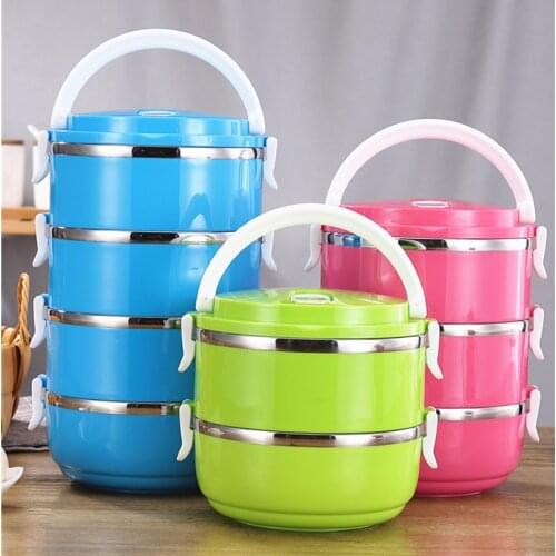 TenBroman Stainless Steel Snack Lunch Box for kids Childrens School Lunch Boxes Food Containers Lunchbox kids Cute for Children