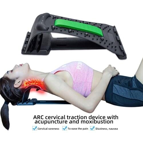 Neck Massager device neck stretcher massaggiatore cervicale Stretcher Fitness Cervical spine Support Relaxation Neck Spine care