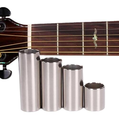 Metal Guitar Bass Slider Tube Finger Sleeve Musical Instruments Accessories Instrument Guitar Bass Ukulele Mandolin Parts