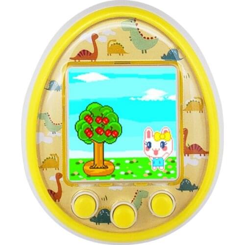 Mini Electronic Pets Toys 8 Pets in 1 Virtual Cyber USB Charging Micro Chat Pet Toy for Kids Adults Gift 95AE
