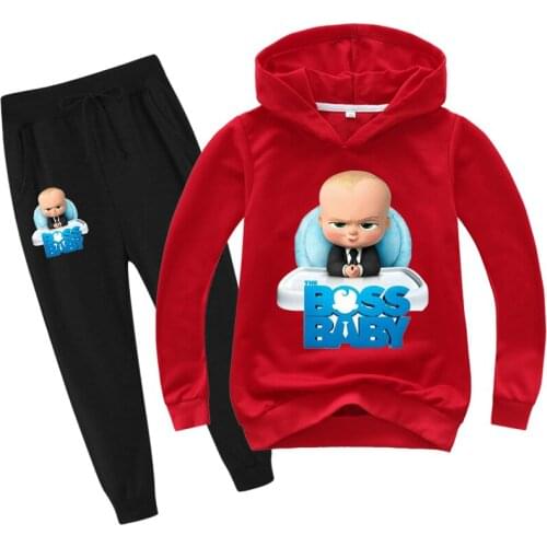 2021 2-15Y Fashion suit Hoodie Pants 2pcs Set Print Sportsuit Boys Clothing Toddler Girl Outfits