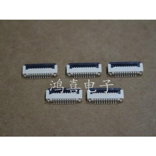 WZSM New FPC FFC Cable connector socket 1.0mm pitch 10pin 24pin 18pin 22pin 4pin 6P 8Pin 12P 16Pin 20P 28pin pick up flip