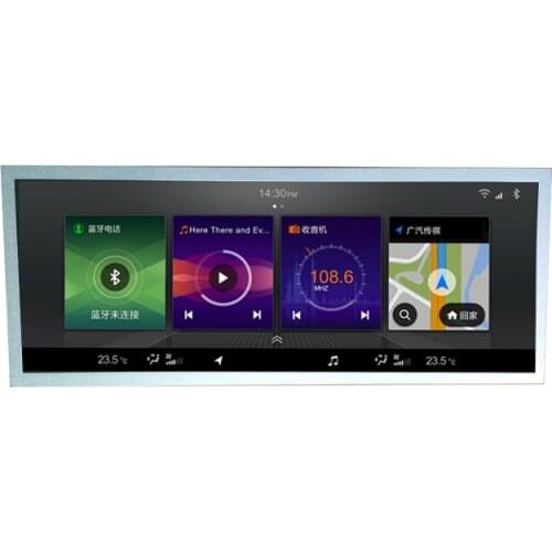 Original 9.1 inch LCD Screen LQ091B1LW01 822X260 TFT LCD Screen 2USB+1HDMI Audio Controller Board Ultra Wide Bar LCD Display