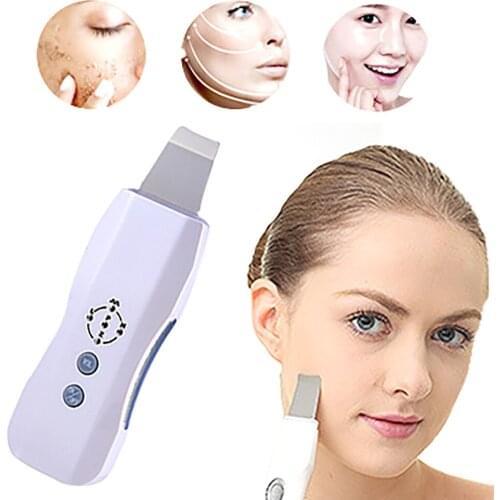 Pinkiou Ultrasonic Shovel Skin Machine To Blackhead Acne Dirt Pore Cleansing Instrument Cleaning Instrument