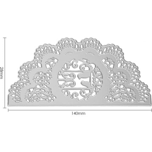 Frame Lace Border Metal Cutting Dies Mold Scrapbook Craft Mold Template Embossing Paper Mold Making New