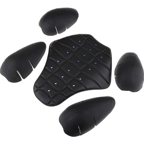Motorcycle Riding Detachable Armor Shoulder & Knee & Back Protection Pads