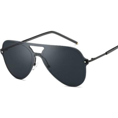 Unisex Metal color film sunglasses tide models sun glasses retro lady Eyewear Male men pilot De Sol Oculos High Quality Pilot