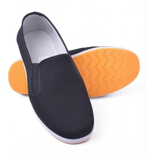 Beijing Chinese Traditional Shoes Youth Bruce Lee Martial Arts Kung Fu Tai Chi Taekwondo Footwear Rubber Sole Cloth Unisex top