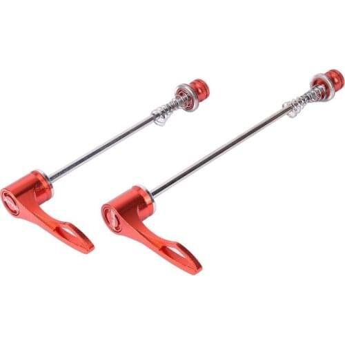 Bicycle Parts MTB Road Bike Bicycle Screw Skewers 9MM 5MM Quick Release Skewer 100 135 Reliable Axle 1 Pair