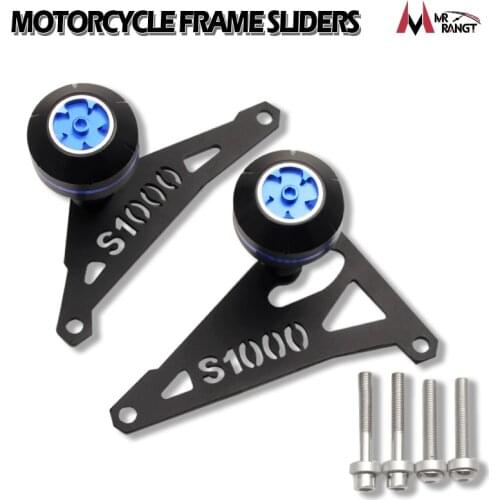Motorcycle CNC Falling Protection Frame Slider Fairing Guard Anti Crash Pad Protector For BMW S1000R S1000 R 2014-2019 15 16 17