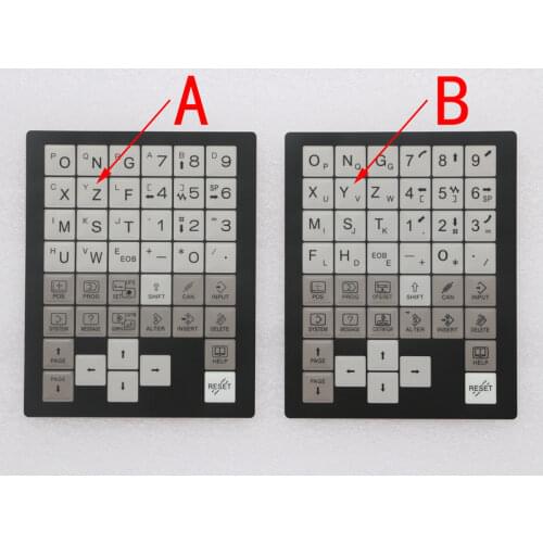 A98L-0005-0298#T A98L-0005-0298#M A02B-0319-K710#T Membrane Keypad