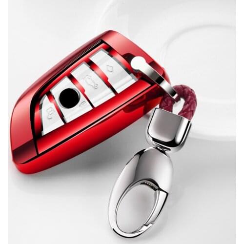 For BMW X1 X3 X5 X6 Series 1 2 5 7 F15 F16 E53 E70 E39 F10 F30 G30 Protect Accessories 2019 New TPU Soft Car Key Case Full Cover