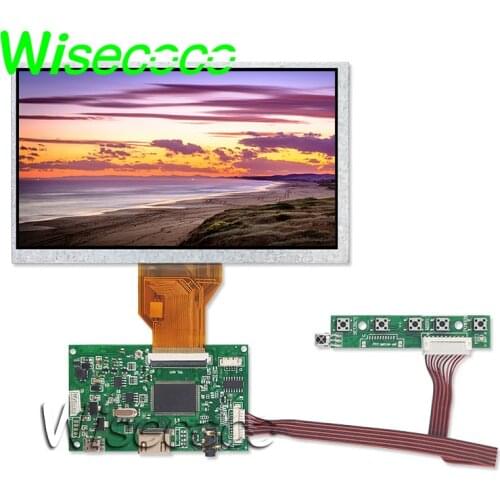 7 inch LCD TTL LVDS Controller Board VGA 2AV 50 PIN ONLY fit for AT070TN90 92 94 Support Automatically Raspberry Pi