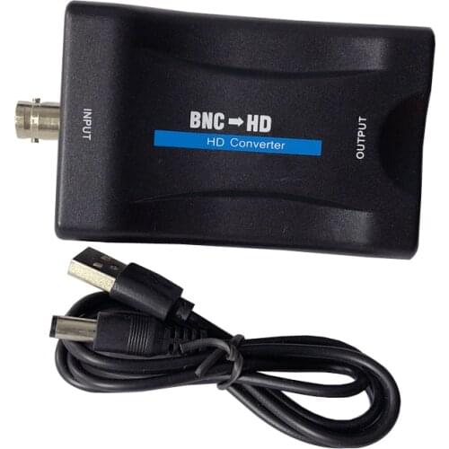 BNC To HDMI-compatible Adapter 1080P 720P Display Video Audio Converter Surveillance Monitor TV Signal Converter PAL NTSC CAMERA