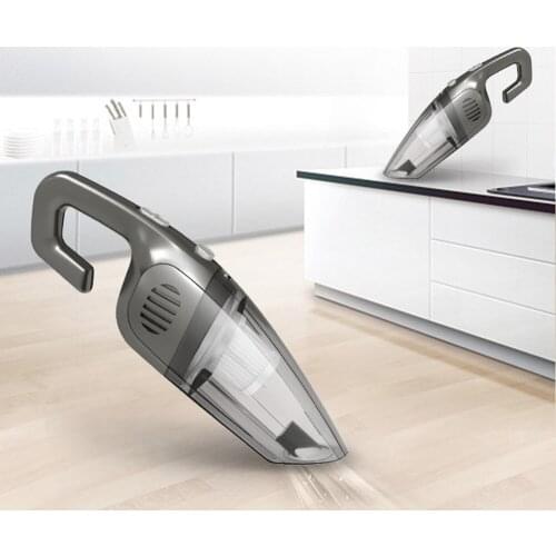 Wireless Car Vacuum Cleaner Set Handheld Portable 12V 7000Pa Wet Dry Dual-use Home Office Auto Flat Nozzle Vacuum Cleaner