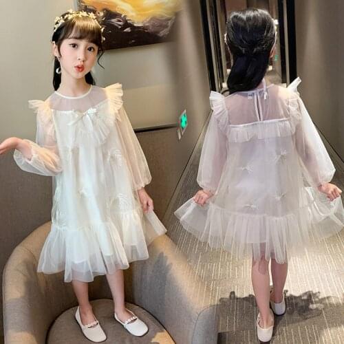 Kids Autumn Winter Dresses for Girls Star Sequins Princess Dress Girls Long Sleeve Party Vestidos Baby Girl Children Clothing