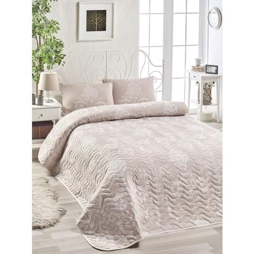 Eponj Home Quilted Bed Cover Set Double Queen Mink Bed Covers Home Textile Luxury Bedspreads FREE SHİPPİNG