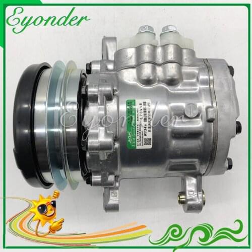 A/C Air Conditioning Compressor Cooling Pump SD7B10 for Yanmar Excavator Tractor M8312 4615804 22L-979-2211 0296712931 KHR3536