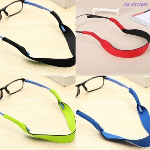 Spectacle Glasses Anti Slip Strap Stretchy Neck Cord Outdoor Sports Eyeglasses String Sunglass Rope Band Holder 4 Colors 33.5cm