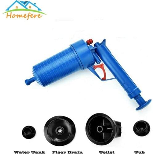Air Drain Plunger Drain Cleaner Bathtub Toilet Cleaner Bathroom Accessories High Pressure Household Cleaning Tools