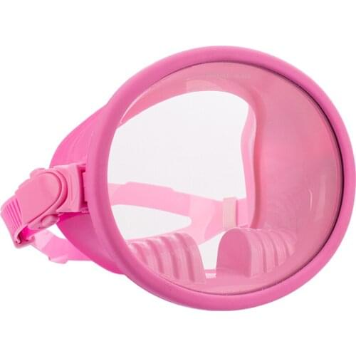 Spearfishing Free Dive Oval Shape Classic Dive Full Mask Adjustable Goggles