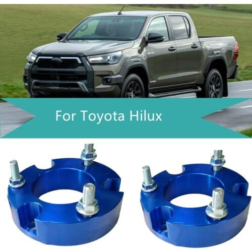 A Pair Of 32mm Front Lift Spacer Vigo Shock Spacer For Toyota Hilux VIGO REVO Coil Spring Spacer Lift Kit Hilux Parts 4x4 Offora