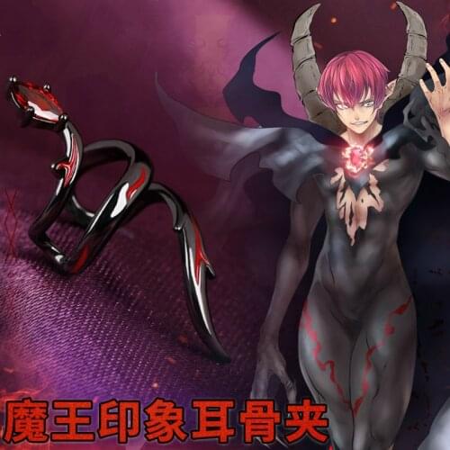 Prince Of The Devils Eyes Ear Bones Earrings Cosplay Gift Jewelry Accessories S925